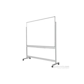 Akyazı Emaye Tek Taraflı Mobil 90x120 cm Yazı Tahtası