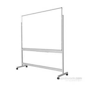 Akyazı Emaye Tek Taraflı Mobil 90x120 cm Yazı Tahtası