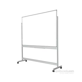 Akyazı Emaye Tek Taraflı Mobil 90x120 cm Yazı Tahtası