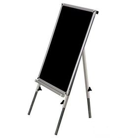 Akyazı Laminat Teleskopik Ayaklı Siyah 65x100 cm Yazı Tahtası