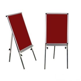 Akyazı Teleskopik Ayaklı Kumaşlı 80x120 cm Pano