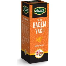 Akzer 250 ml Tatlı Badem Yağı