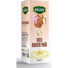 Akzer 50 cc Tatlı Badem Yağı