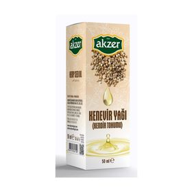 Akzer 50 ml Kenevir Yağı