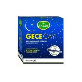 Akzer 60'lı Sarı Kantaronlu Gece Çayı (2 adet)
