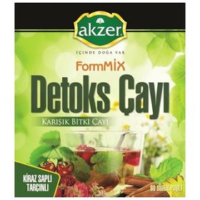 Akzer For Mix Detoks Çayı 60'lı Süzen Poşet