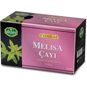 Akzer Melisa Çayı Süzen Poşet (20 adet)