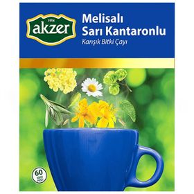 Akzer Melisalı Sarı Kantaronlu 60'Lı Süzen Poşet Çay