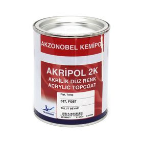 Akzonobel Akripol 1 lt 2K Fiat Fİ057 Bulut Beyazı Akrilik Sonkat Oto Boyası