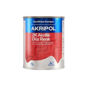 Akzonobel Akripol 2K Isuzu Beyaz B819 Akrilik Sonkat 1 lt Oto Boyası