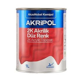 Akzonobel Akripol 2K LF9E Candyweiss Akrilik Sonkat 1 lt Oto Boyası