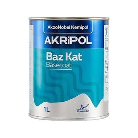 Akzonobel Akripol Bazkat BMW 475L Safir Siyah Akrilik Sonkat 1 lt Oto Boyası