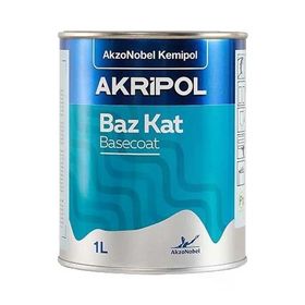 Akzonobel Akripol Bazkat Ford FRD P9583 Absolute Black Akrilik Sonkat 1 lt Oto Boyası