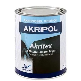 Akzonobel Akritex 1 lt 1K Pütürlü Tampon Boyası