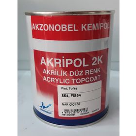 Akzonobel Fıat Fi854 Narçiçeği 1 lt Kemipol Akrilik Boya