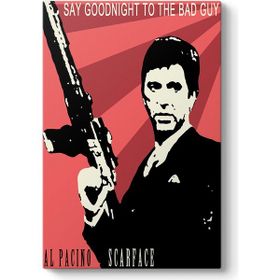 Al Pacino - Scarface Pop Art Tablosu