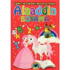Alaaddin Boyama - Eğitici ve Öğretici Boyama Kitabı - kollektif