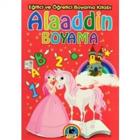 Alaaddin Boyama - Eğitici ve Öğretici Boyama Kitabı - kollektif