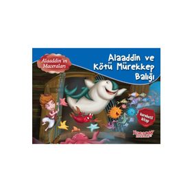 Alaaddin ve Kötü Mürekkep Balığı - Üç Boyutlu Kitap - kollektif