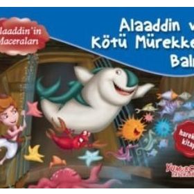 Alaaddin ve Kötü Mürekkep Balığı - Üç Boyutlu Kitap - kollektif