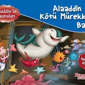 Alaaddin ve Kötü Mürekkep Balığı - Üç Boyutlu Kitap - kollektif