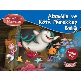 Alaaddin ve Kötü Mürekkep Balığı - Üç Boyutlu Kitap - kollektif