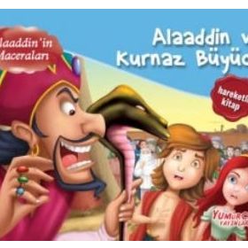 Alaaddin ve Kurnaz Büyücü - Üç Boyutlu Kitap - kollektif