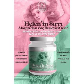 Alaçatı Değirmeni 150 gr Helen'in Sırrı Saç Besleyici Özler Saç Bakım Yağı Saç Maskesi
