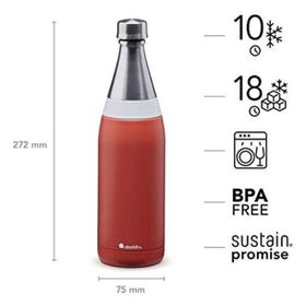 Aladdin Fresco Thermavac 0.6 lt Toprak Rengi Su Şişesi
