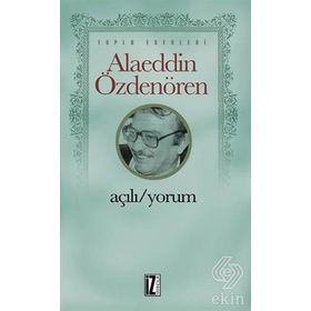 Alaeddin Özdenören Bütün Şiirleri - Alaeddin Özdenören