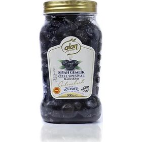 Alan 900 gr 201-230 Gemlik Özel Spesiyal Geleneksel Siyah Zeytin