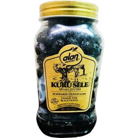 Alan 900 gr Gemlik Tuzsuz 351-380 Kalibre 2XS Kuru Sele Zeytin