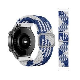 Alan Şanslı 20 mm Watch Mavi Beyaz Star Kordon