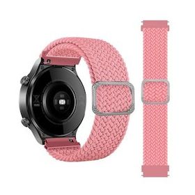 Alan Şanslı 20 mm Watch Pembe Star Kordon