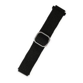 Alan Şanslı 20 mm Watch Siyah Star Kordon