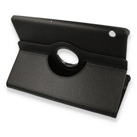 Alan Şanslı Huawei Mediapad T5 10 360 Deri Siyah Tablet Kılıfı
