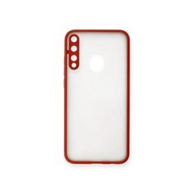 Alan Şanslı Huawei P40 Lite E Montreal Silikon Kapak Kırmızı Kılıf