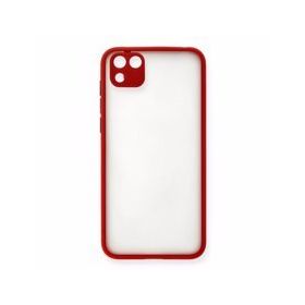 Alan Şanslı Huawei Y5P Montreal Silikon Kapak Kırmızı Cep Telefonu Kılıfı