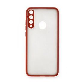 Alan Şanslı Huawei Y6P Montreal Silikon Kapak Kırmızı Kılıf