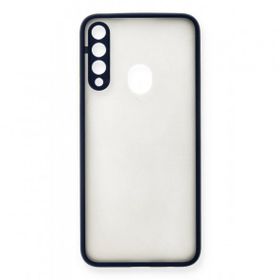 Alan Şanslı Huawei Y6P Montreal Silikon Kapak Lacivert Kılıf