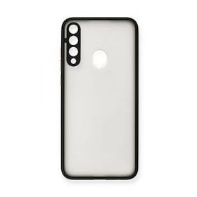 Alan Şanslı Huawei Y6P Montreal Silikon Kapak Siyah Kılıf