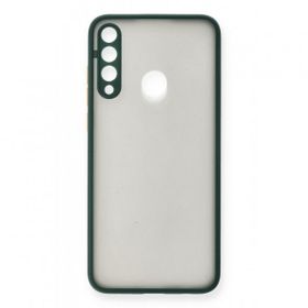 Alan Şanslı Huawei Y6P Montreal Silikon Kapak Yeşil Kılıf