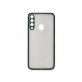 Alan Şanslı Huawei Y6P Montreal Silikon Kapak Yeşil Kılıf