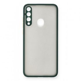 Alan Şanslı Huawei Y6P Montreal Silikon Kapak Yeşil Kılıf