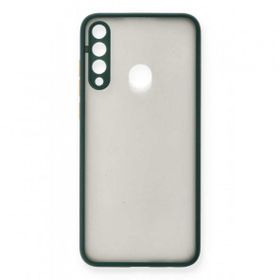 Alan Şanslı Huawei Y6P Montreal Silikon Kapak Yeşil Kılıf