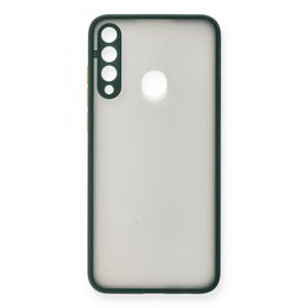 Alan Şanslı Huawei Y6P Montreal Silikon Kapak Yeşil Kılıf