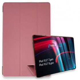 Alan Şanslı iPad 10.2 7. Nesil Pembe Tablet Smart Kılıf