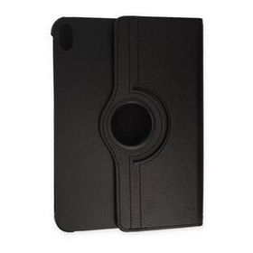 Alan Şanslı iPad 2022 10.9 10. Nesil 360 Deri Siyah Tablet Kılıfı