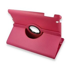 Alan Şanslı iPad 4 9.7 Pembe 360 Tablet Deri Kılıf