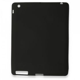 Alan Şanslı iPad 4 9.7 Siyah Evo Tablet Silikon Kılıf